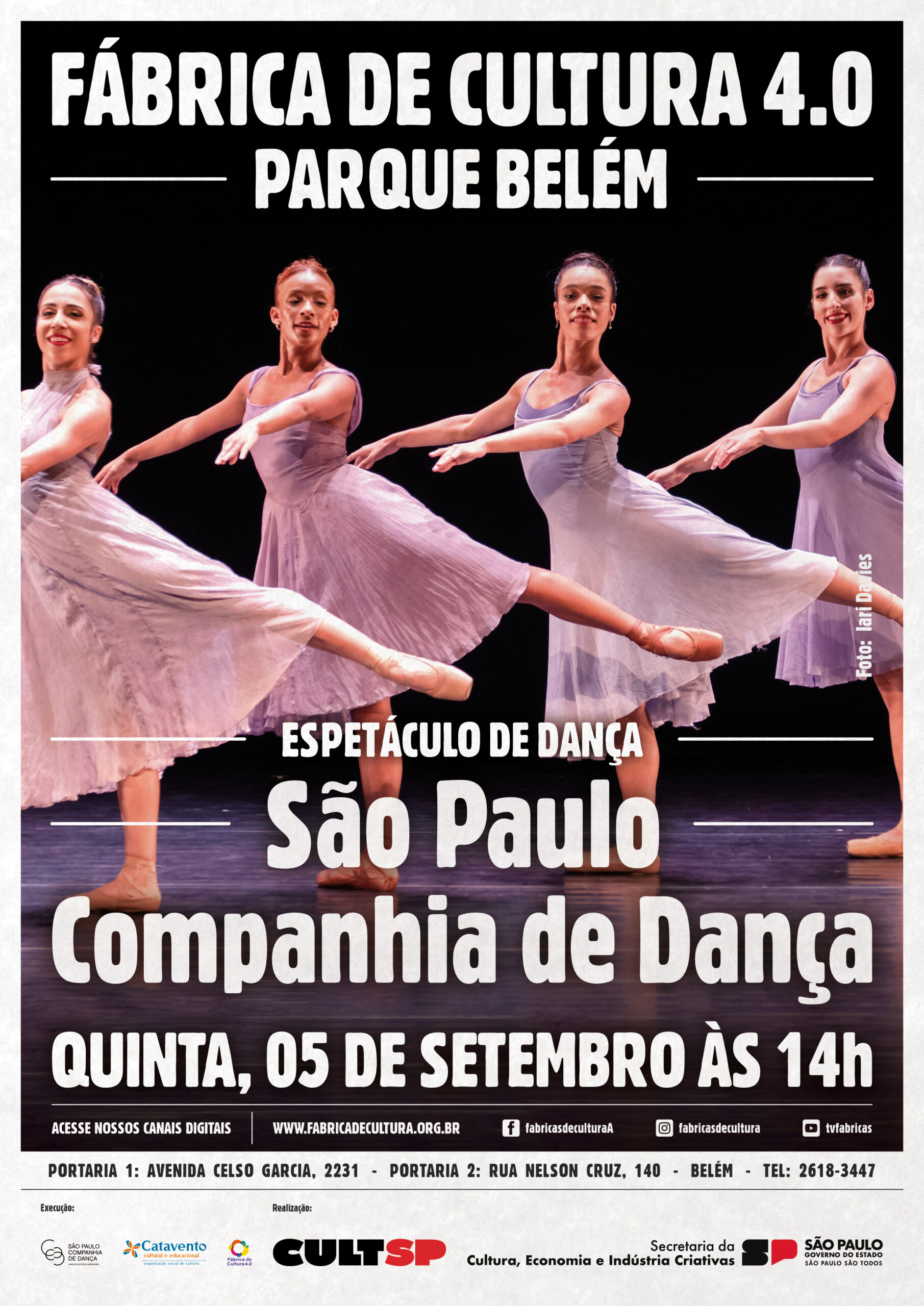 Espetáculo de Dança: “São Paulo Companhia de Dança”