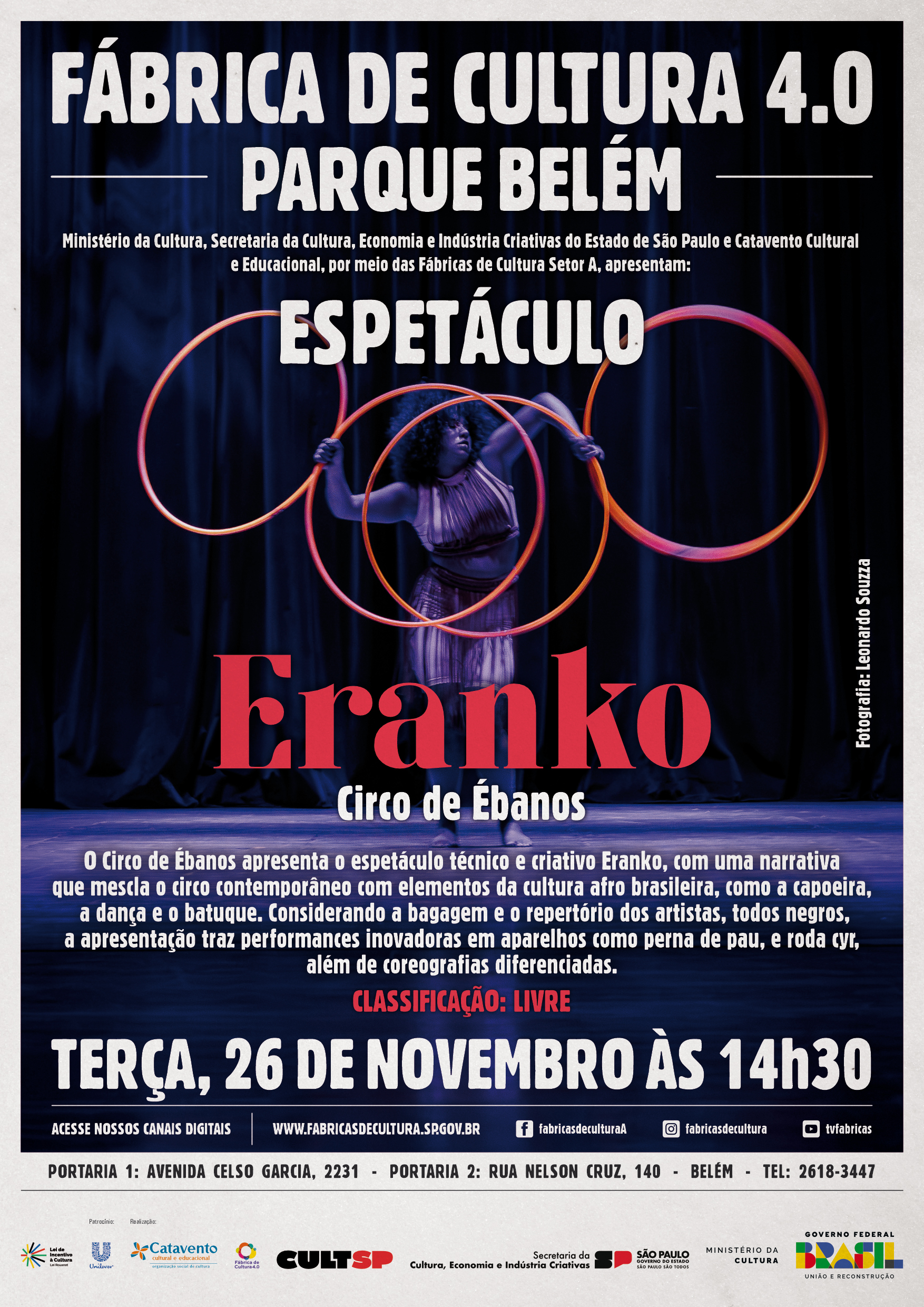 Espetáculo Teatral: Eranko – Circo de Ébanos