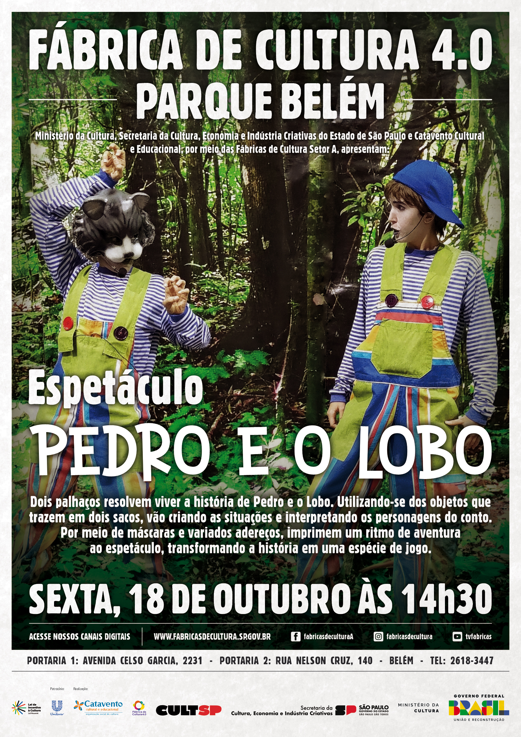 Espetáculo: “Pedro e o Lobo”